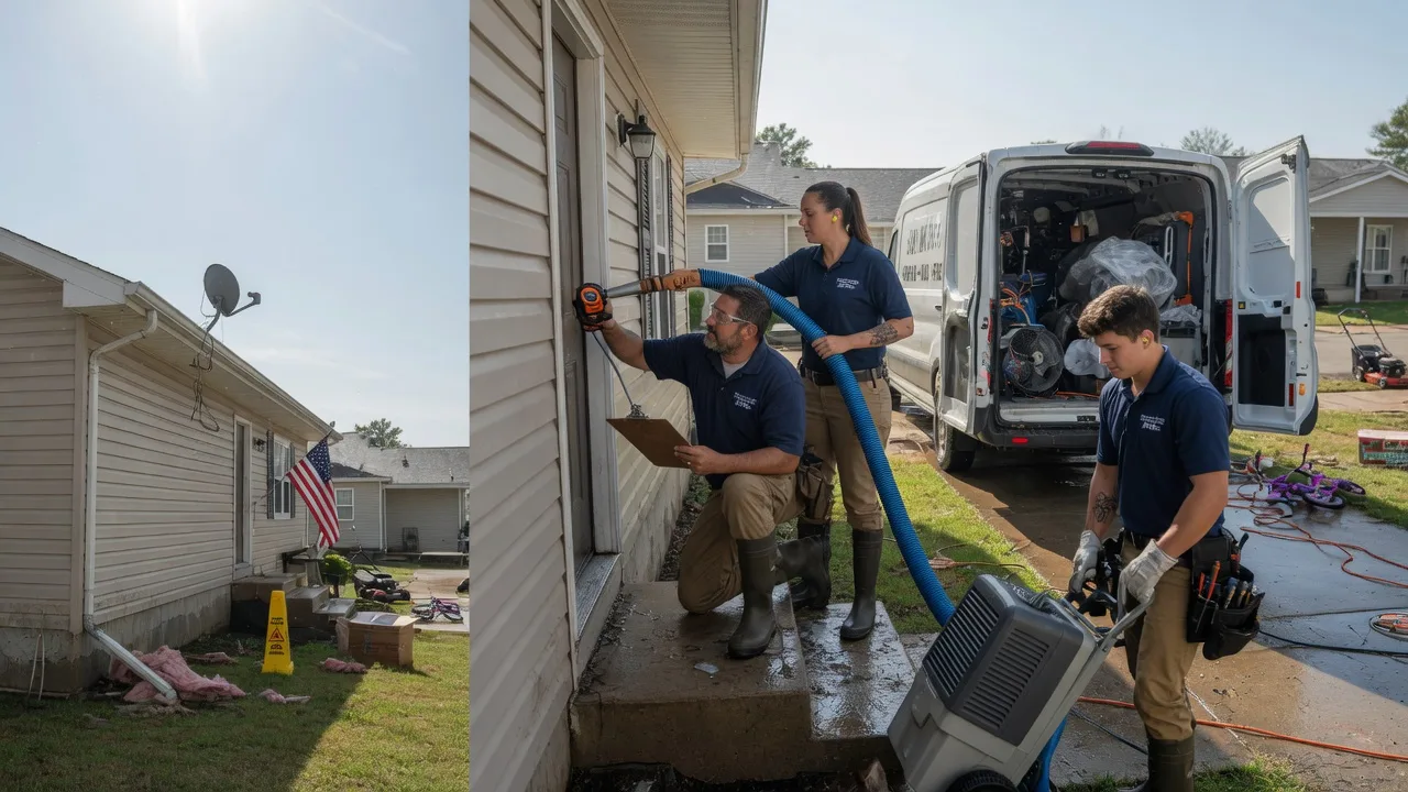 Ceiling Water Damage Restoration in Sparta, WI near me